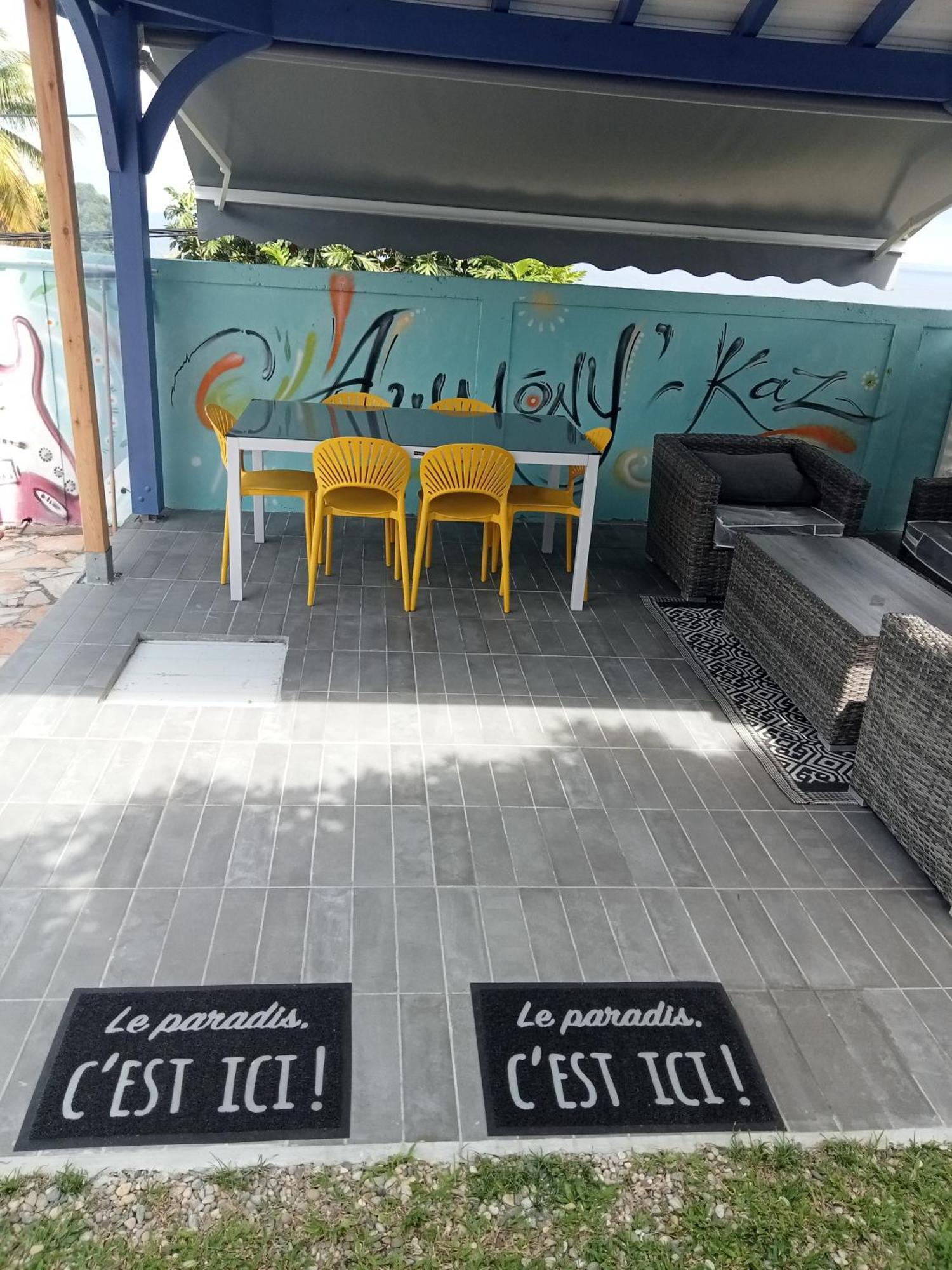 Awmony'Kaz, Gite A Trois-Rivieres Guadeloupe エクステリア 写真