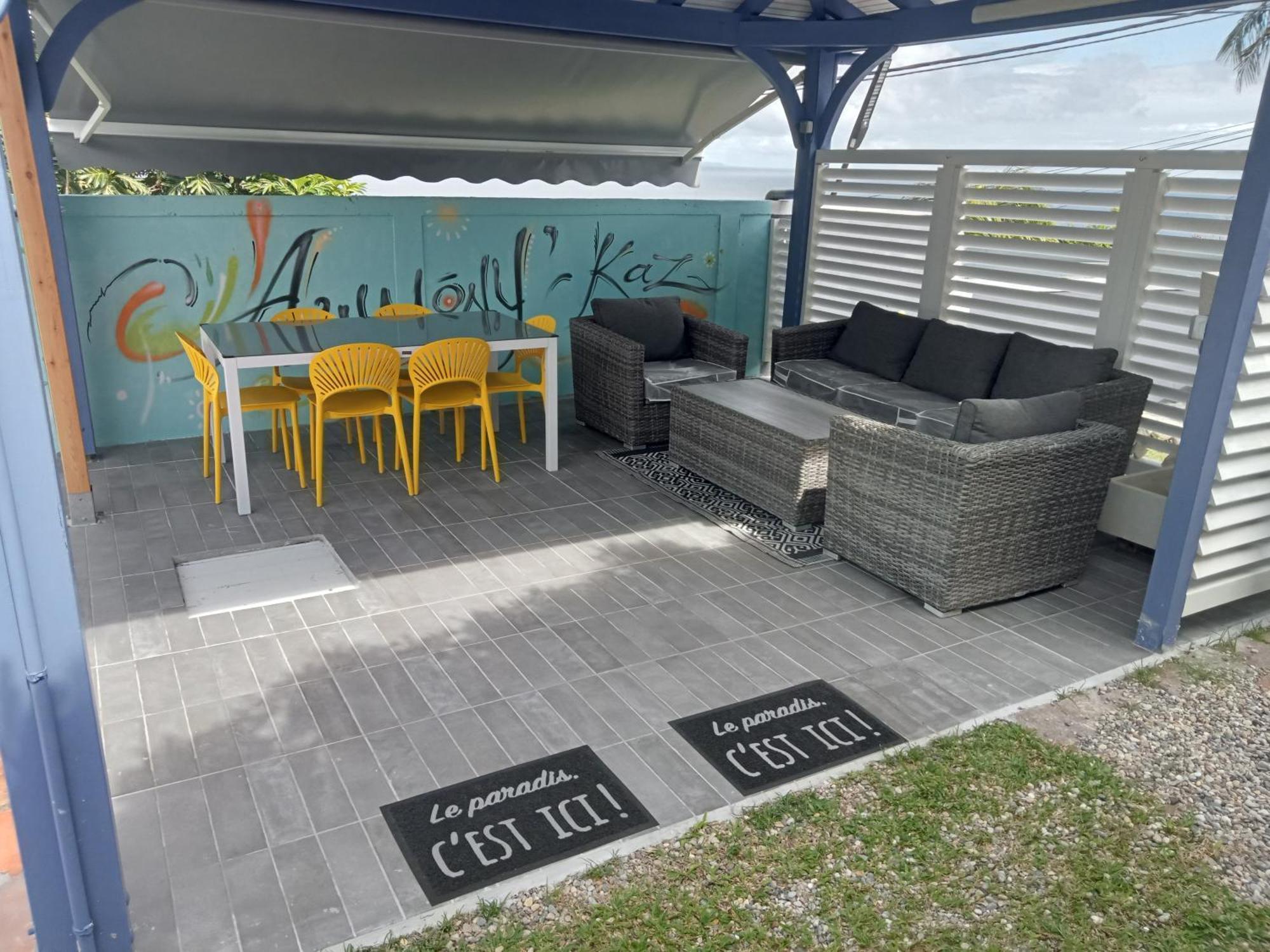 Awmony'Kaz, Gite A Trois-Rivieres Guadeloupe エクステリア 写真