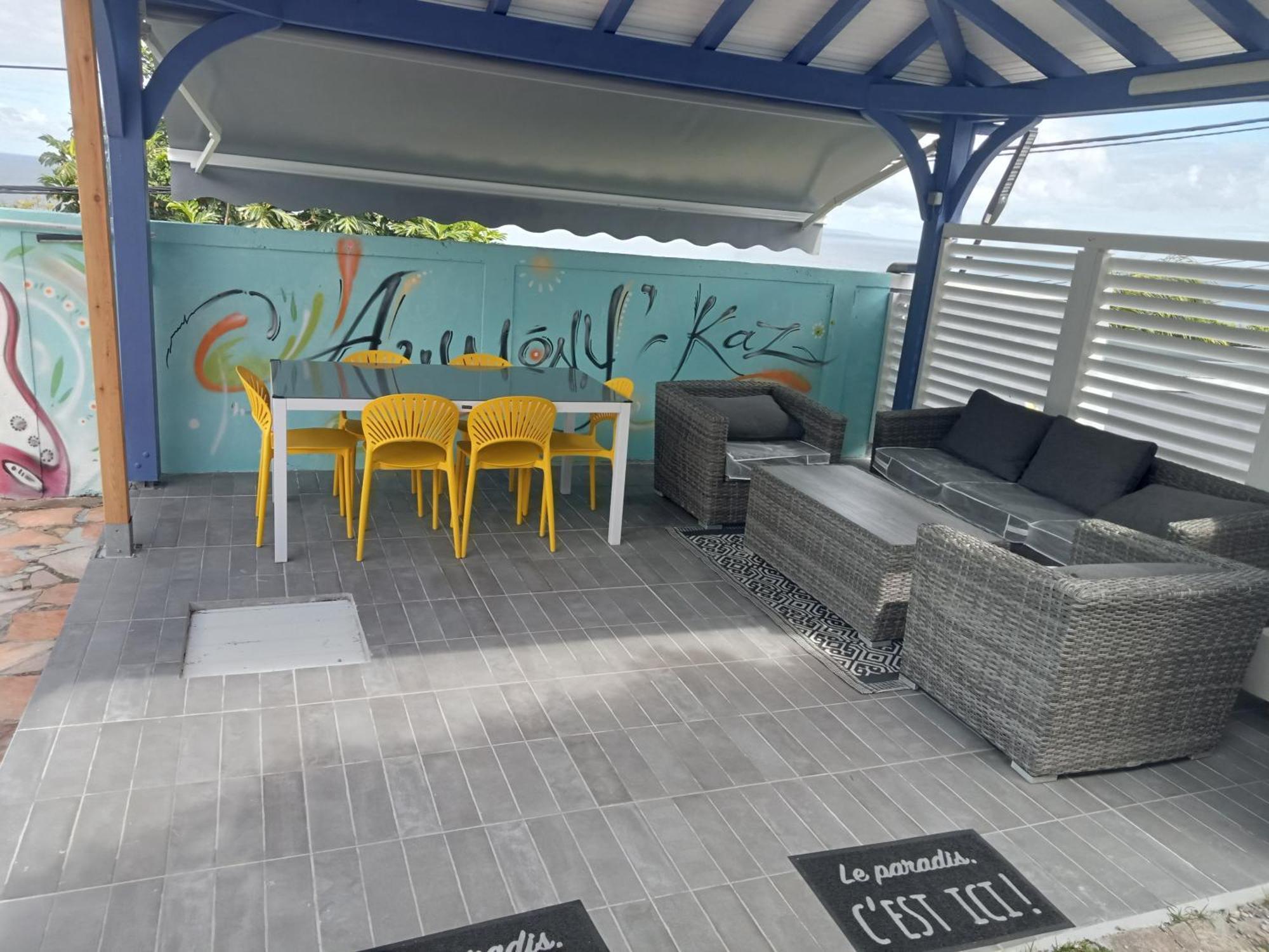 Awmony'Kaz, Gite A Trois-Rivieres Guadeloupe エクステリア 写真
