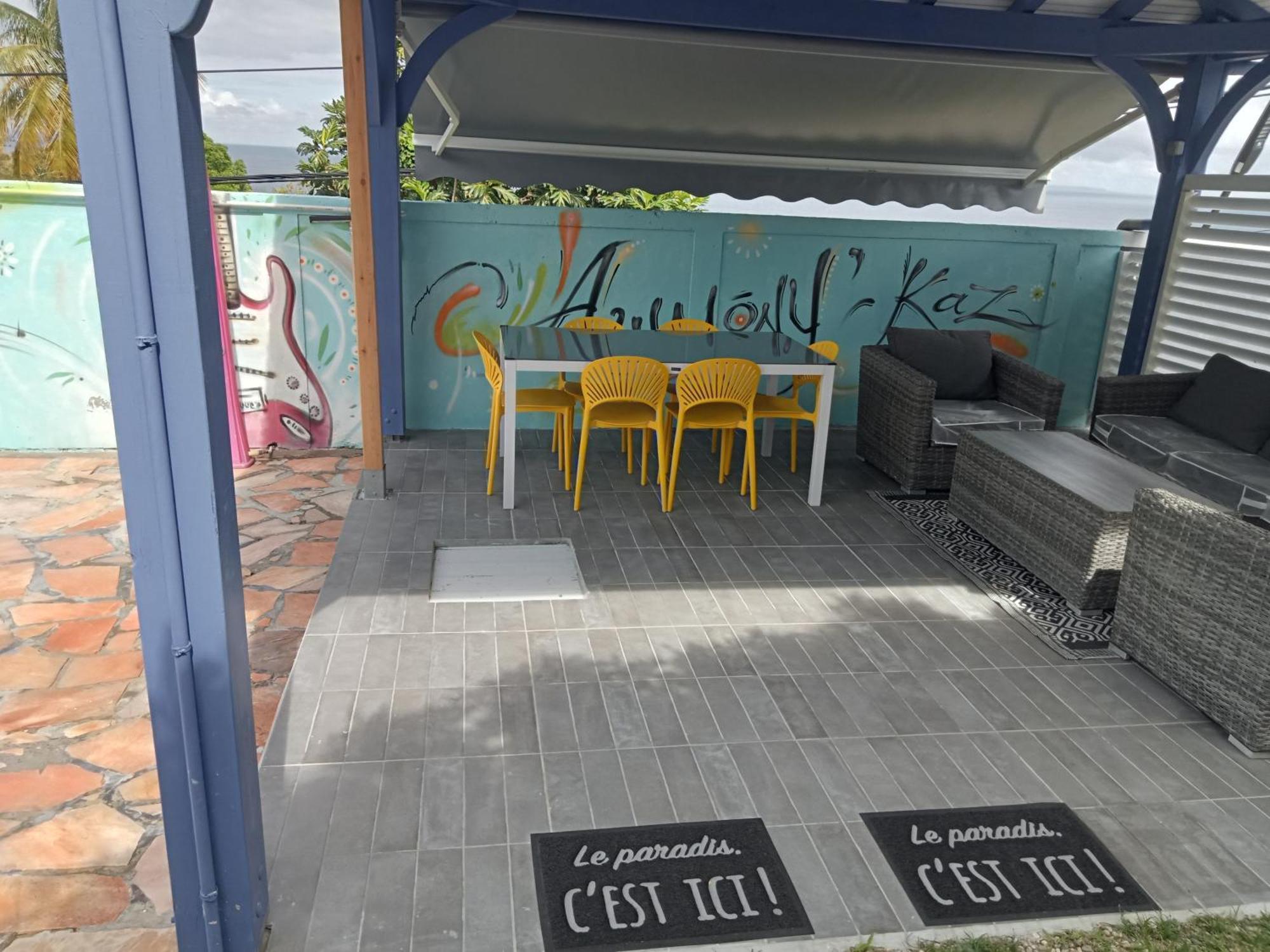 Awmony'Kaz, Gite A Trois-Rivieres Guadeloupe エクステリア 写真